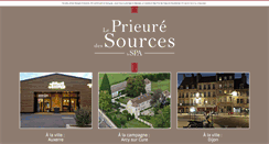 Desktop Screenshot of le-prieure-des-sources.com